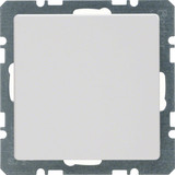 Berker 10096089 Blindverschluss mit Zentralstück Q.x polarweiß. samt