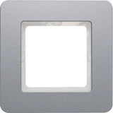 Berker 10116074 Rahmen 1fach. Q.7. Alu gestrahlt