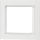 Berker 10116099 Rahmen 1fach Q.3 polarweiß. samt