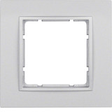 Berker 10116424 Rahmen 1fach B.7 alu. matt