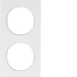 Berker 10122289 Rahmen 2fach R.3 polarweiß. glänzend