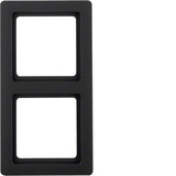 Berker 10126086 Rahmen 2fach Q.1 anthrazit. samt