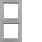 Berker 10126094 Rahmen 2fach Q.3 alu samt. lackiert