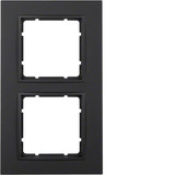 Berker 10126626 Rahmen 2fach B.7 anthrazit. matt