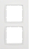 Berker 10126919 Rahmen 2fach B.7 polarweiß. matt