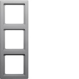 Berker 10136084 Rahmen 3fach Q.1 alu samt. lackiert