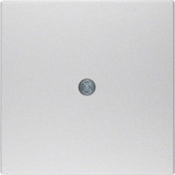 Berker 10191404 Zentralstück für Kabelauslass und VDo-Anschlussdose S.1/B.3/B.7 alu. matt