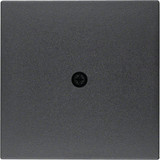 Berker 10191606 Zentralstück für Kabelauslass und VDo-Anschlussdose S.1/B.3/B.7 anthrazit. matt