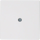 Berker 10196089 Zentralstück für Kabelauslass und VDo-Anschlussdose Q.x polarweiß. samt