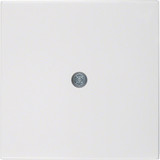 Berker 10198989 Zentralstück für Kabelauslass und VDo-Anschlussdose S.1/B.3/B.7 polarweiß glänz.