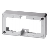 Berker 10300069 Aufputz-Rahmen 2fach Aufputz. Zubehör polarweiß. glänzend