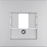 Berker 10331404 Zentralstück mit TAE-Ausschnitt S.1/B.3/B.7 alu. matt