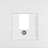 Berker 10331909 Zentralstück mit TAE-Ausschnitt S.1/B.3/B.7 polarweiß. matt