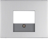 Berker 10357003 Zentralstück mit TAE-Ausschnitt K.5 Alu