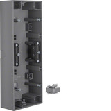 Berker 10437006 Aufputz-Gehäuse 3fach K.1 anthrazit. matt