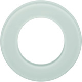 Berker 109109 Glasrahmen 1fach Serie Glas polarweiß