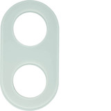 Berker 110209 Glasrahmen 2fach Serie Glas polarweiß