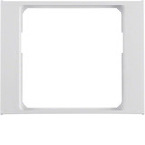 Berker 11087109 Adapterring für Zentralstück 50 x 50 mm K.1 polarweiß. glänzend