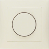 Berker 11308982 Abdeckplatte mit Regulierknopf für Drehdimmer S.1 weiß. glänzend