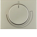 Berker 11357204 Zentralstück mit Regulierknopf für Drehzahlsteller K.5 Edelstahl Rostfrei