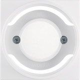 Berker 11988989 Zentralstück für Lichtsignal E14 S.1/B.3/B.7 polarweiß. glänzend