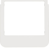 Berker 13196089 Designrahmen rund polarweiß matt