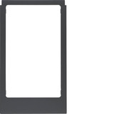 Berker 13207006 Designrahmen eckig. große Ausführung anthrazit. matt