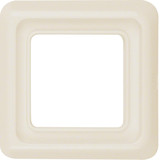 Berker 1328 Rahmen 1fach mit Dichtung wg Up IP44 weiß. glänzend