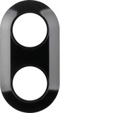 Berker 138121 Rahmen 2fach Serie 1930 schwarz. glänzend