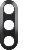 Berker 138131 Rahmen 3fach Serie 1930 schwarz. glänzend