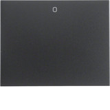 Berker 14257106 Wippe mit Aufdruck 0 K.1 anthrazit. matt