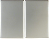 Berker 14357004 Wippe 2fach K.5 Edelstahl Rostfrei