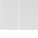 Berker 14357009 Wippe 2fach K.1 polarweiß. glänzend