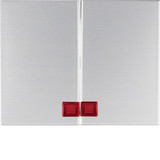 Berker 14377003 Wippe 2fach mit roter Linse K.5 Alu