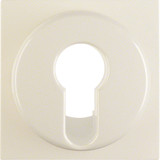 Berker 15078982 Zentralstück für Schlüsselschalter/-taster S.1/B.3/B.7 weiß. glänzend