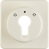 Berker 151812 Zentralstück für Jalousie-Schlüsselschalter/-taster wg Up IP44 weiß. glänzend