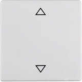 Berker 16206079 Wippe mit Aufdruck Symbol Pfeile Q.x polarweiß. samt