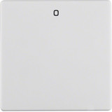Berker 16226089 Wippe mit Aufdruck 0 Q.x polarweiß. samt