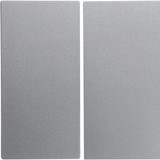 Berker 16231404 Wippe 2fach S.1/B.3/B.7 alu. matt