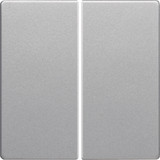 Berker 16236084 Wippe 2fach Q.x alu samt. lackiert