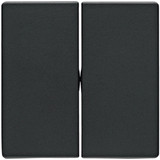 Berker 16236086 Wippe 2fach Q.x anthrazit. samt