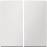 Berker 16236089 Wippe 2fach Q.x polarweiß. samt