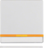 Berker 16286089 Wippe mit 2 beiliegenden Linsen und Beschriftungsfeld Q.x polarweiß. samt