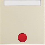 Berker 16288982 Wippe mit 5 beiliegenden Linsen und Beschriftungsfeld S.1/B.3/B.7 weiß. glänzend