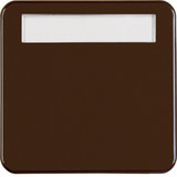 Berker 162901 Wippe mit Beschriftungsfeld wg Up IP44 braun. glänzend