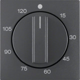 Berker 16331606 Z.-Stk. m. Regulierknopf f. mech. Zeitschaltuhr S.1/B.3/B.7 anthrazit matt