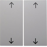 Berker 16441909 Wippe 2fach mit Aufdruck Symbol Pfeile S.1/B.3/B.7 polarweiß. matt