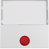 Berker 16961909 Wippe mit Beschriftungsf. groß u. 5 beil. Linsen S.1/B.3/B.7 polarweiß. matt