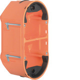 Berker 1870 Einbaudose 2fach TS Sensor orange. matt