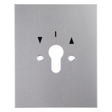 Berker 1903 Metall-Abdeckung mit Aufdruck Druckguss IP44